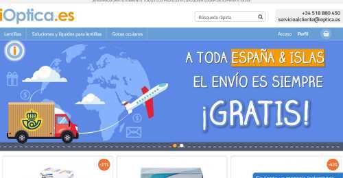 Screenshot  iOptica.es
