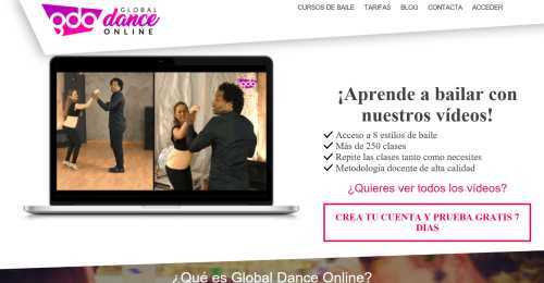 Screenshot Global Dance Online