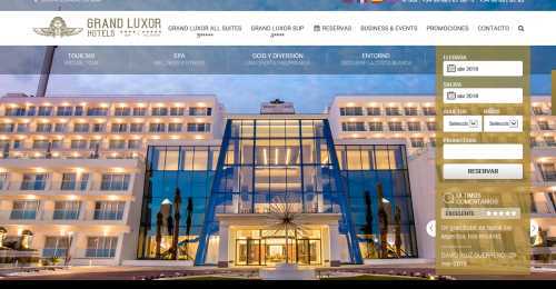 Screenshot Grand Luxor Hotels
