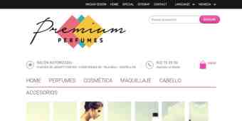 Screenshot Perfumes Premium