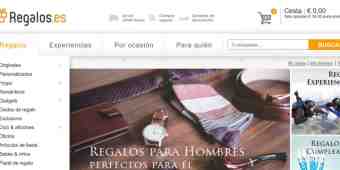 Screenshot Regalos.es
