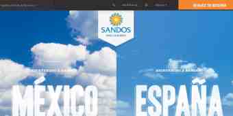 Screenshot Sandos Hotels & Resorts