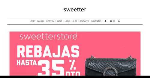 Screenshot Sweetterstore