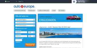 Screenshot Auto Europe