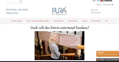 Screenshot PURA of Sweden