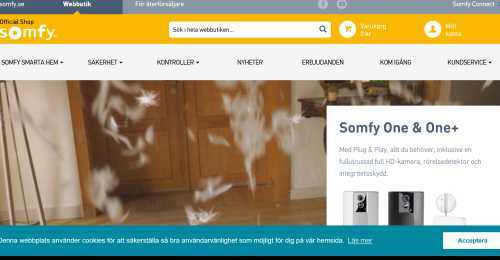 Screenshot Somfy