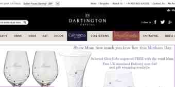 Screenshot Dartington Crystal