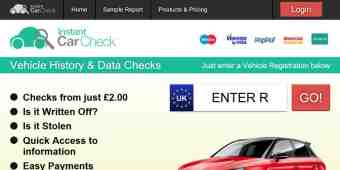 Screenshot Instant Car Check
