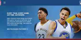 Screenshot NBA League Pass