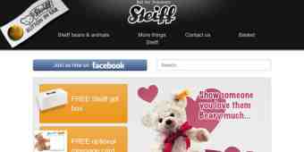 Screenshot Steiff Teddy Bears